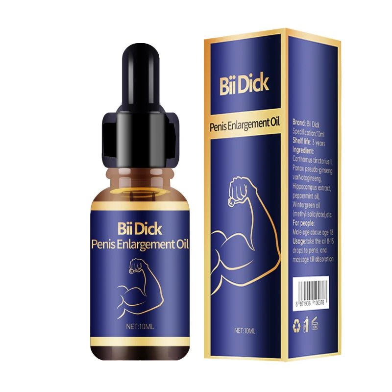 Personal Health Care Male Cream Aphrodisiac Essential Oil -Enlarge oil, blue box