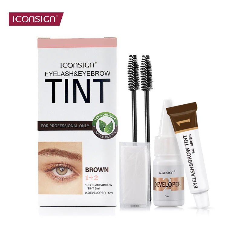 Personal Health Care Mascara Eyelash Eyebrow Dye Tint Kit for ladies