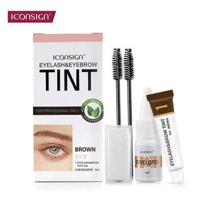 Personal Health Care Mascara Eyelash Eyebrow Dye Tint Kit for ladies