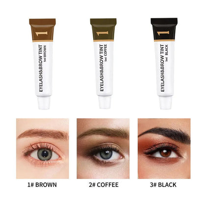 Personal Health Care Mascara Eyelash Eyebrow Dye Tint Kit for ladies
