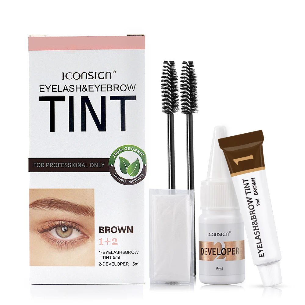 Personal Health Care Mascara Eyelash Eyebrow Dye Tint Kit for ladies