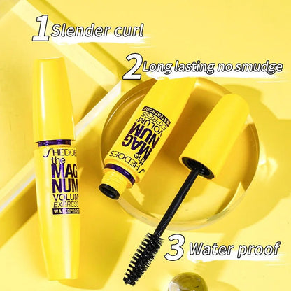 Personal Health Care Mascara Waterproof and Slender Eye Black, Curly, Thick, Natural, Easy to Apply