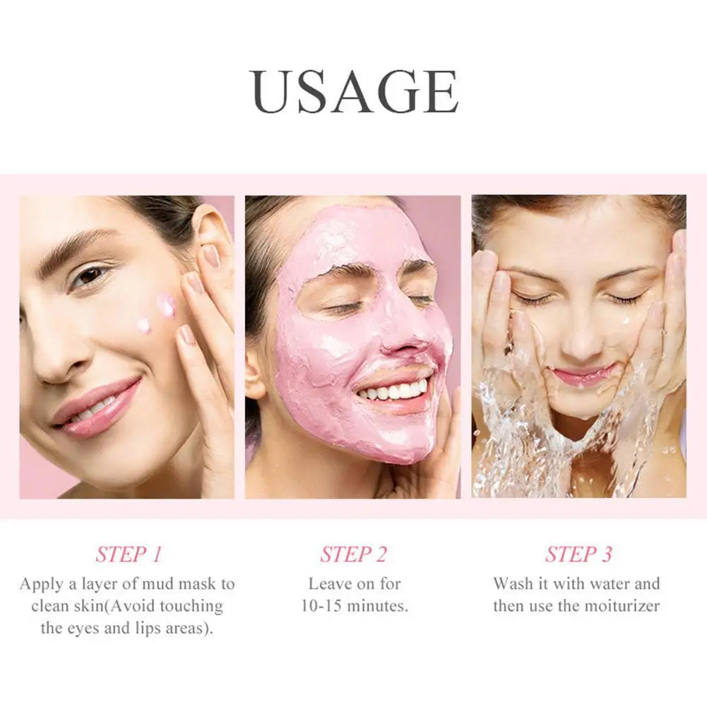 Personal Health Care Mud mask Brightening Hydrating Face Mask (12 Pieces)