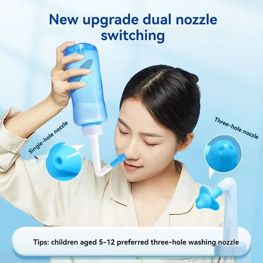 Personal Health Care Nasal Wash Bottle For Adults And Children 1 Piece (300 ml)