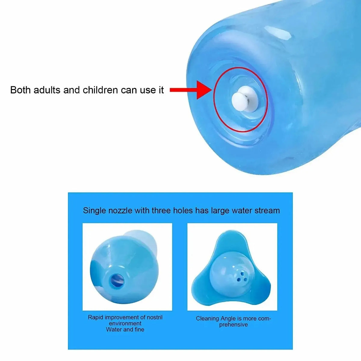 Personal Health Care Nasal Wash Bottle For Adults And Children 1 Piece (300 ml)