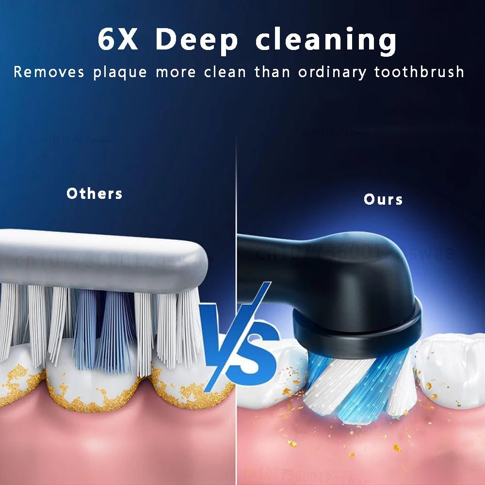 Personal Health Care - Oral Care Electric Toothbrush Rotary Brush - Waterproof - Rechargeable - Deep Cleaning