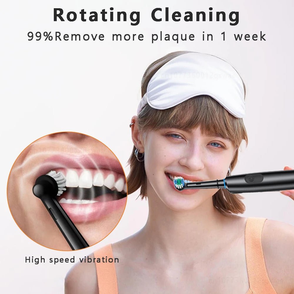 Personal Health Care - Oral Care Electric Toothbrush Rotary Brush - Waterproof - Rechargeable - Rotating  Cleaning