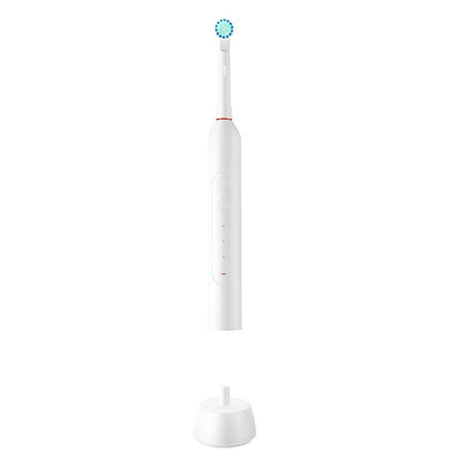 Personal Health Care - Oral care - Rotating Electric Toothbrush -5 Modes - Waterproof -30-Day Battery Life White Colour