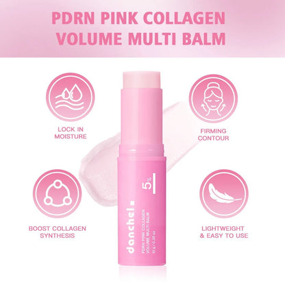 Personal Health Care PDRN Pink Collagen Balm Stick Deep Moisturization