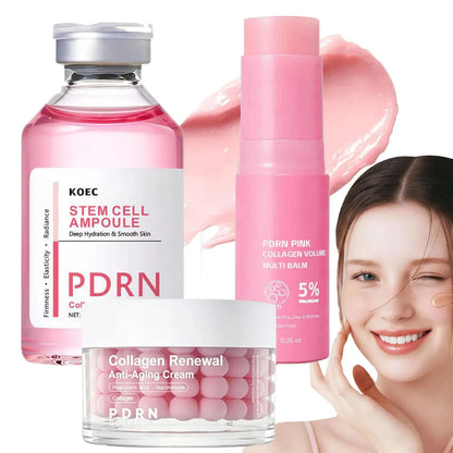 Personal Health Care PDRN Pink Collagen Multi Balm Stick NAD+Serum+Moisturizer
