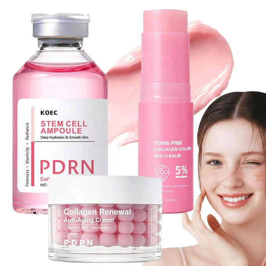 Personal Health Care PDRN Pink Collagen Multi Balm Stick NAD+Serum+Moisturizer