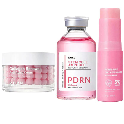 Personal Health Care PDRN Pink Collagen Multi Balm Stick NAD+Serum+Moisturizer
