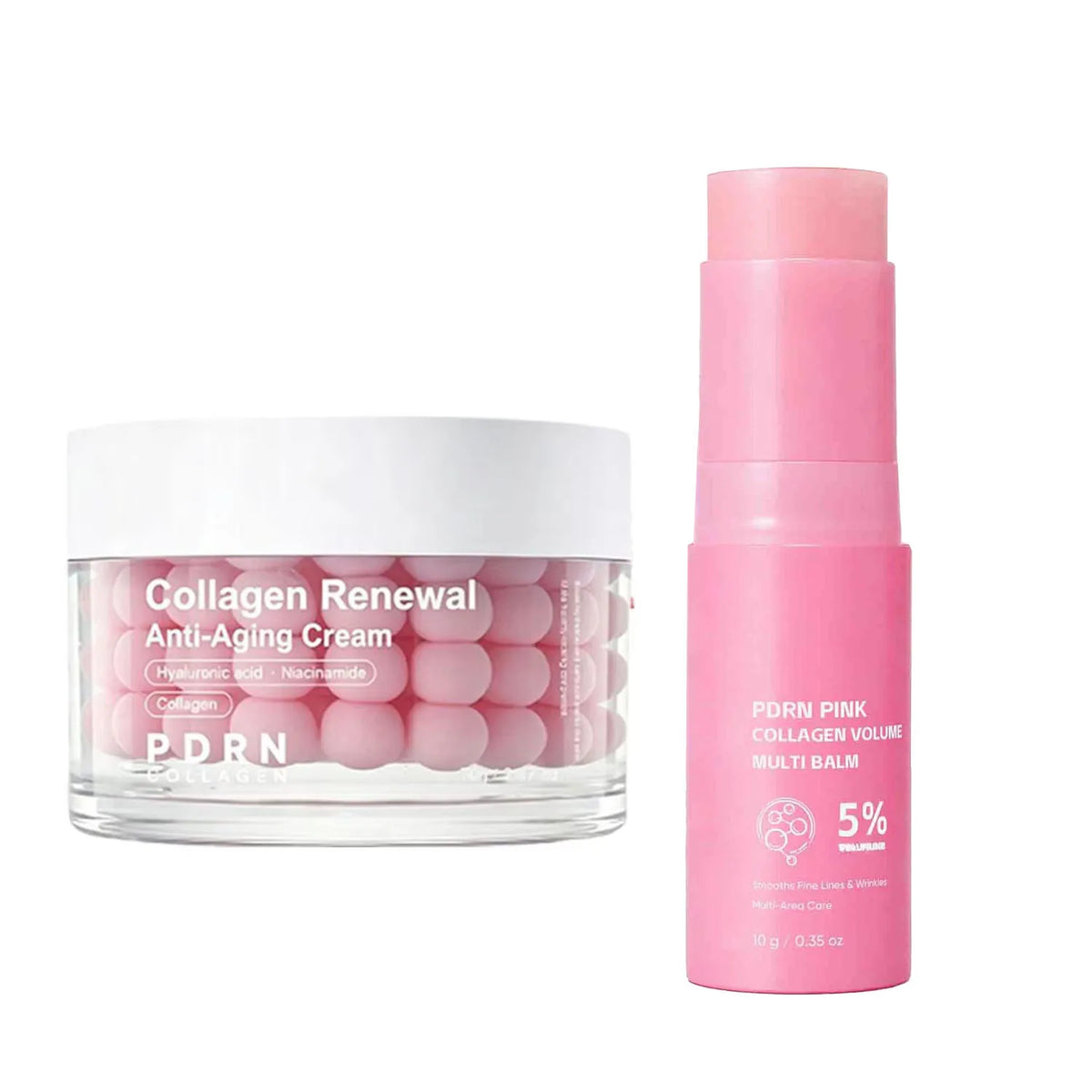 Personal Health Care PDRN Pink Collagen Multi Balm Stick NAD+Serum+Moisturizer