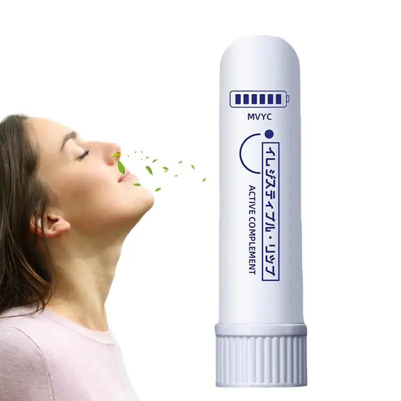 Personal Health Care Peppermint & Eucalyptus Oil Nasal Inhaler Stick - Refreshing Energy