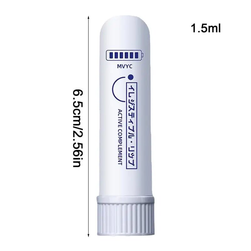 Personal Health Care Peppermint & Eucalyptus Oil Nasal Inhaler Stick - Refreshing Energy