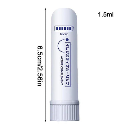 Personal Health Care Peppermint & Eucalyptus Oil Nasal Inhaler Stick - Refreshing Energy