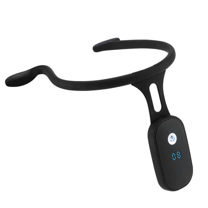 Personal Health Care Portable Ultrasonic Lymphatic Neck Massager Black Colour for Adults and Teens