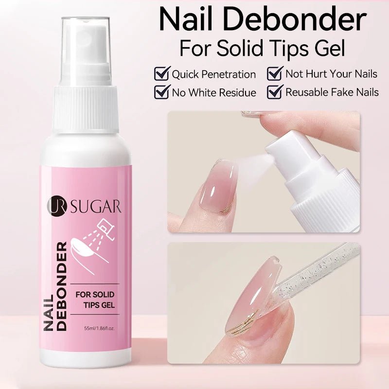 Personal Health Care Remover for Solid Tips Gel False Nails - Dissolving Liquid Manicure Tool (55 ml)