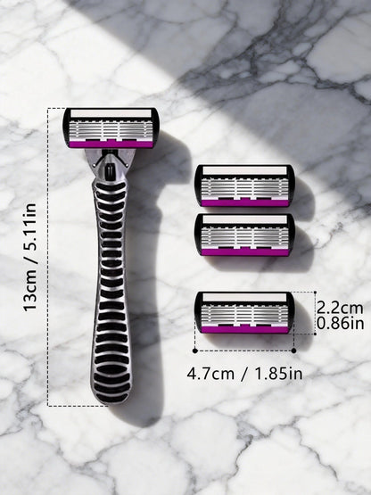 Personal Health Care Safety razor sustainable - High Quality - Blade 6 Layer German Stainless Steel