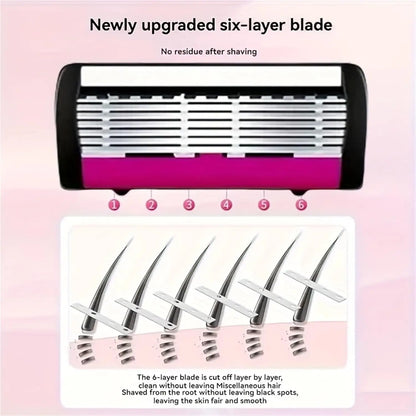 Personal Health Care Safety razor sustainable - High Quality - Blade 6 Layer German Stainless Steel