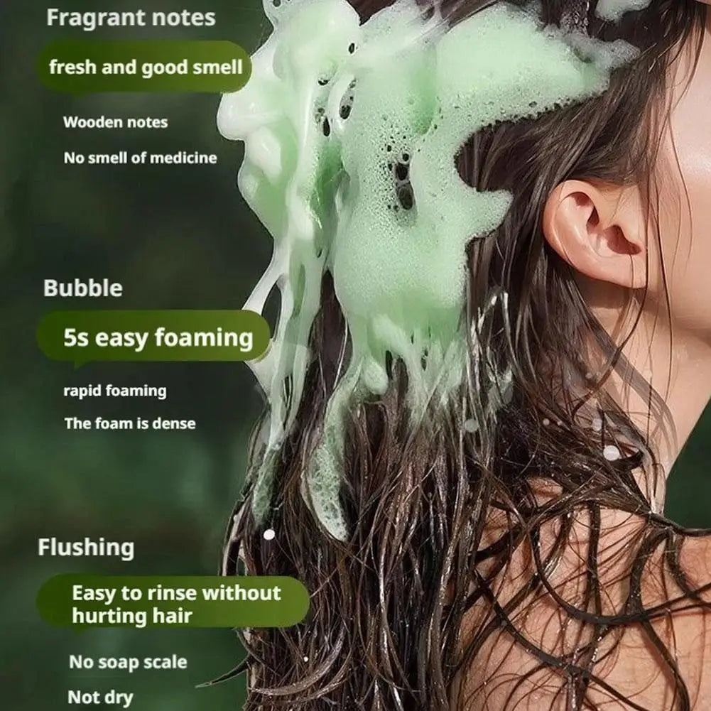 Personal Health Care Shampoo Soap Nourishing Scalp Control Oil Removes Dandruff (120g)