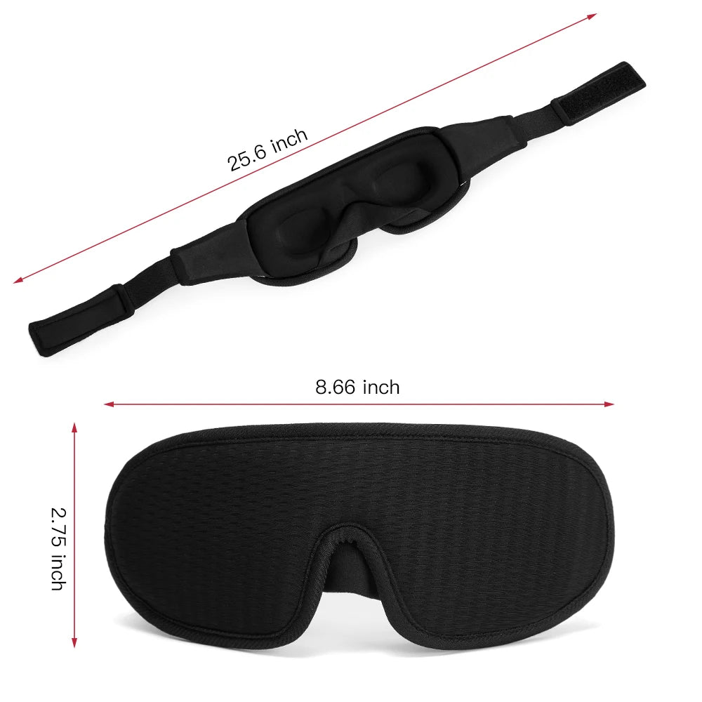 Personal Health Care Sleeping Mask 3D Block Out Light Soft for good Sleep