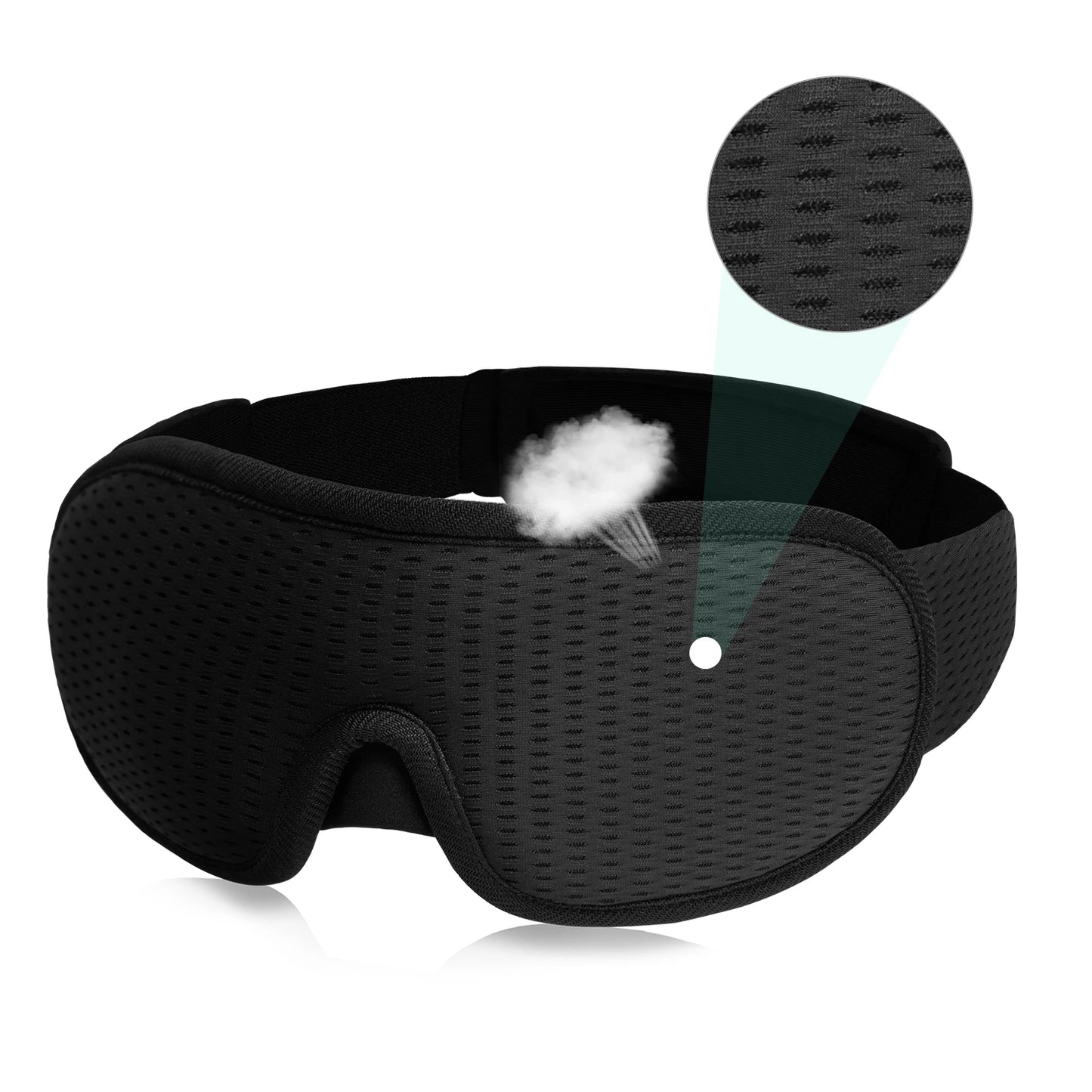 Personal Health Care Sleeping Mask 3D Block Out Light Soft for good Sleep