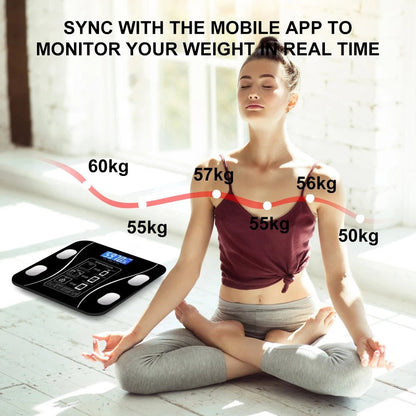 Personal Health Care Smart Body Weight Scale / Digital Bioimpedance Scale BMI