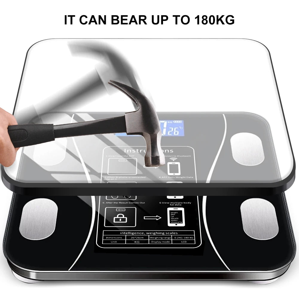 Personal Health Care Smart Body Weight Scale / Digital Bioimpedance Scale BMI