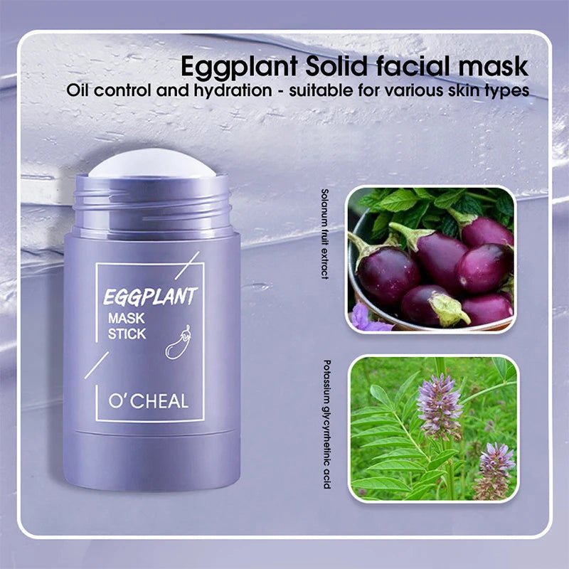 Personal Health Care Solid Facial Mask Stick Green Tea Honey Peach - Pore-Cleaning  Moisturizing Tool