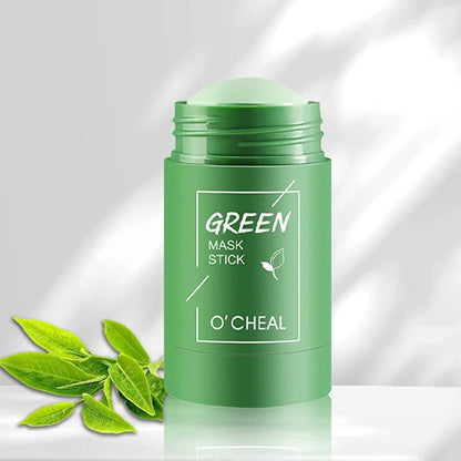 Personal Health Care Solid Facial Mask Stick Green Tea Honey Peach - Pore-Cleaning  Moisturizing Tool