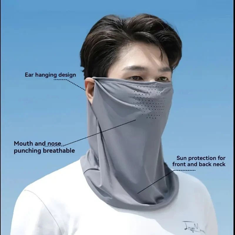 Personal Health Care Sun UV Protection Scarf Face Mask Unisex