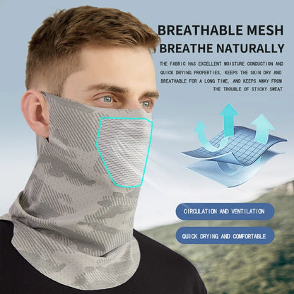 Personal Health Care Sunscreen Face Mask Unisex Breathable - Sunburn Protection