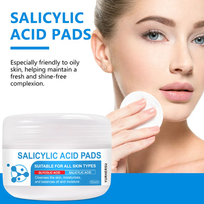 Personal Health Care These Dual-Effect Facial Toner Pads Contain 4.5% AHA Lactic Acid and 0.45% BHA Salicylic Acid