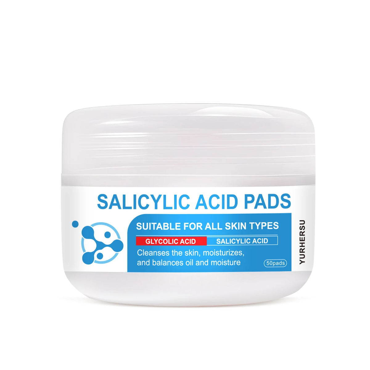 Personal Health Care These Dual-Effect Facial Toner Pads Contain 4.5% AHA Lactic Acid and 0.45% BHA Salicylic Acid