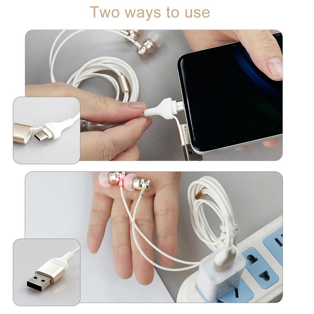 Personal Health care Tinnitus Relief Earplugs Red Light Irradiator 650nm USB cable included