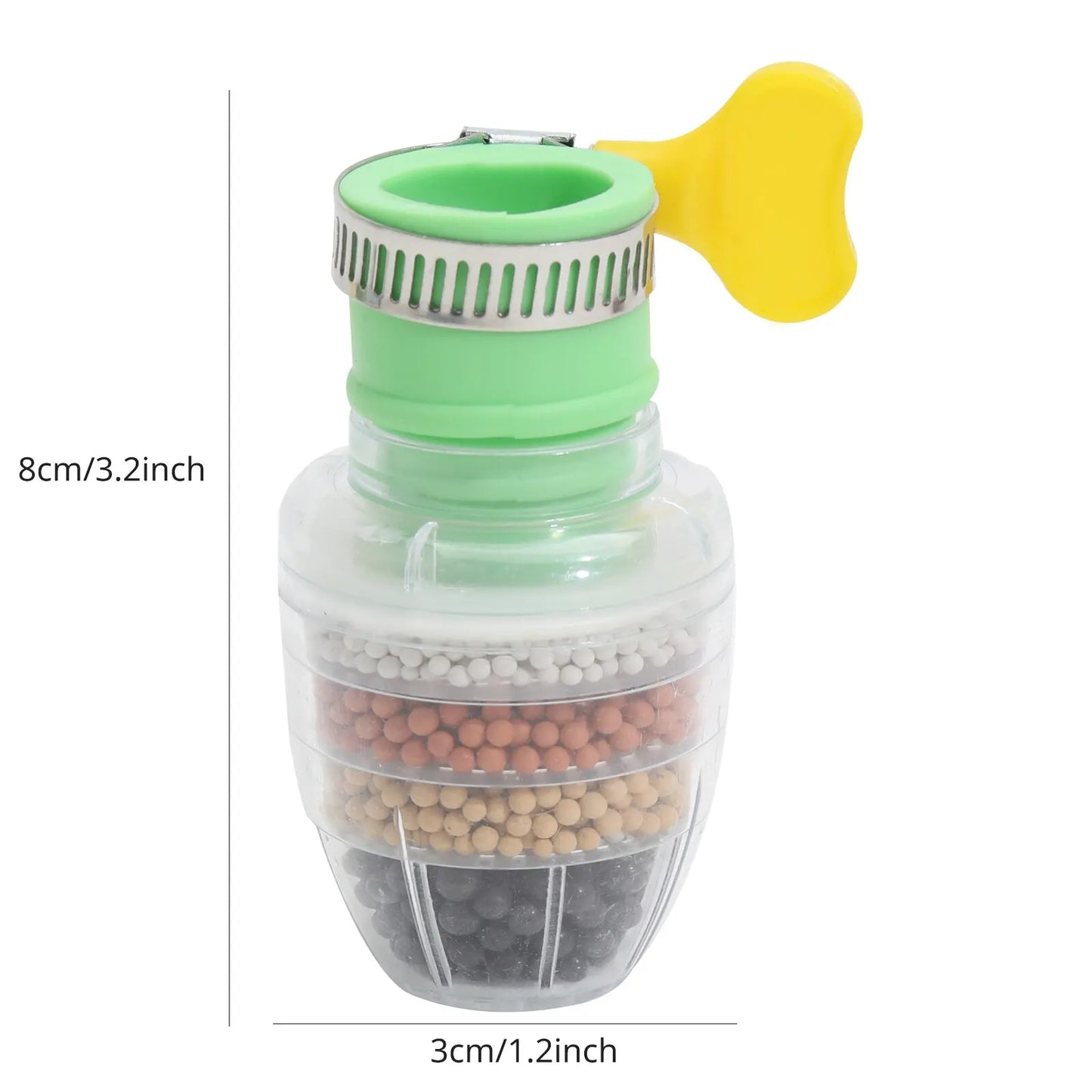 Personal Health Care Water Filter Purifier Medical Stone Charcoal Nozzle Faucet Kitchen Accessories 6 Layers