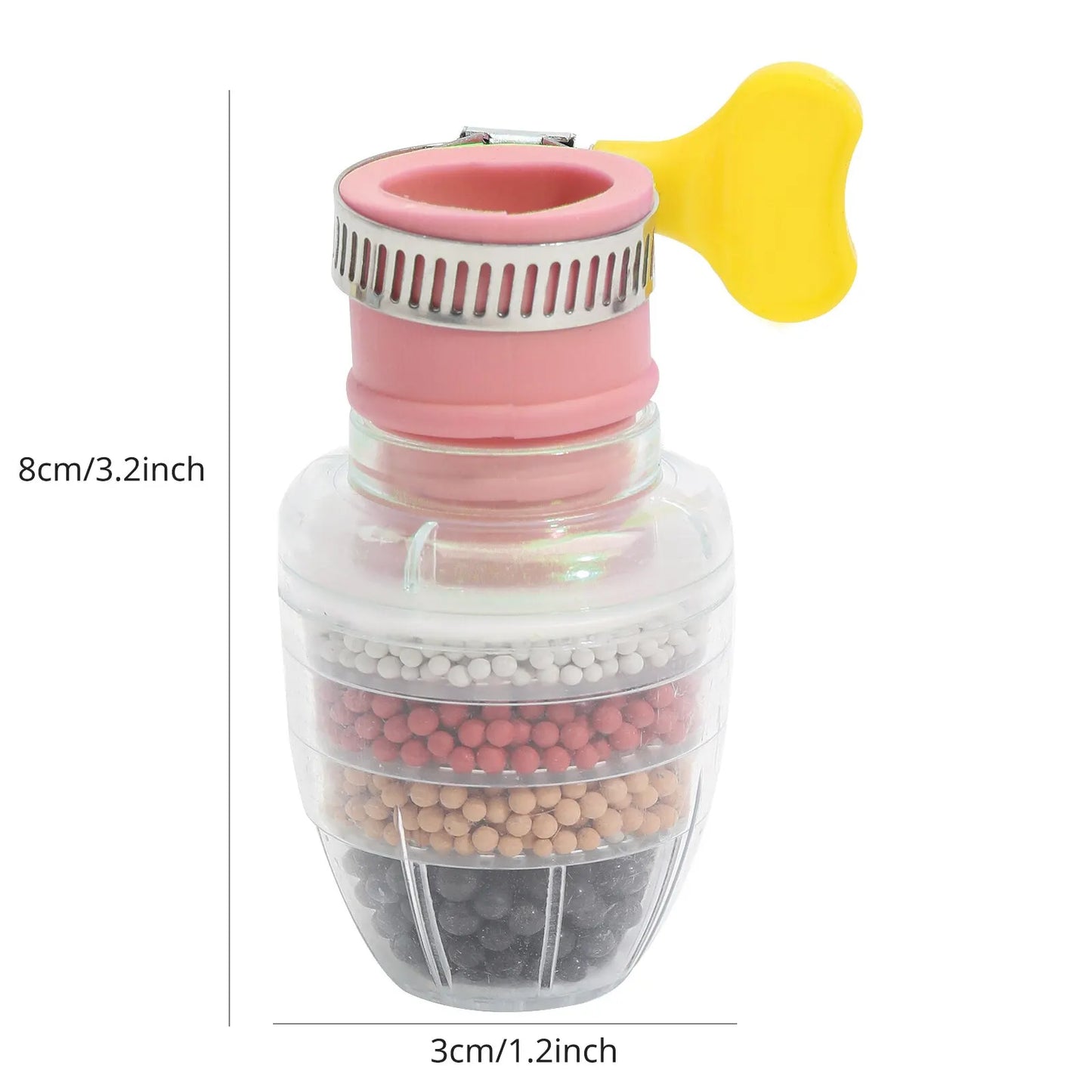 Personal Health Care Water Filter Purifier Medical Stone Charcoal Nozzle Faucet Kitchen Accessories 6 Layers