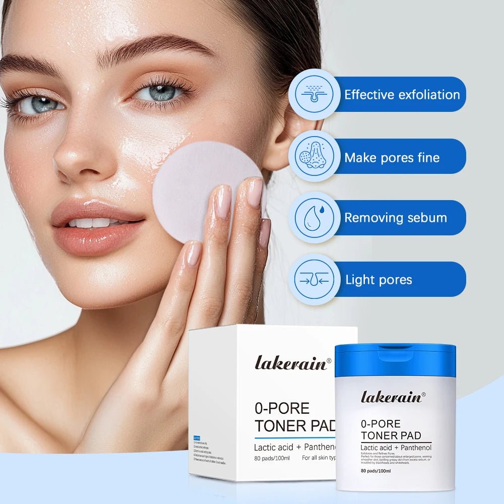 Personal Health Care Zero Pore Toner Pads Control Oil, Reduce Sebum - Deep Clean - Korean Skincare Treatment