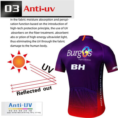 Sports supplies Equipment Men BH Cycling Uniform for fun trip in the wild nature