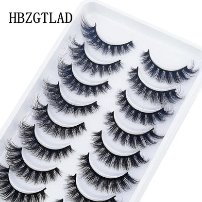 Jem Wellness Collection Voluminous 3D Mink Eyelashes for a Bold, Dramatic Look Picture of 10 pairs eyelash