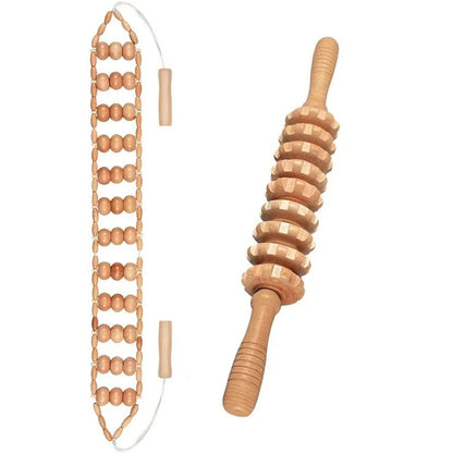 Natural Wooden Massagers for Geisha