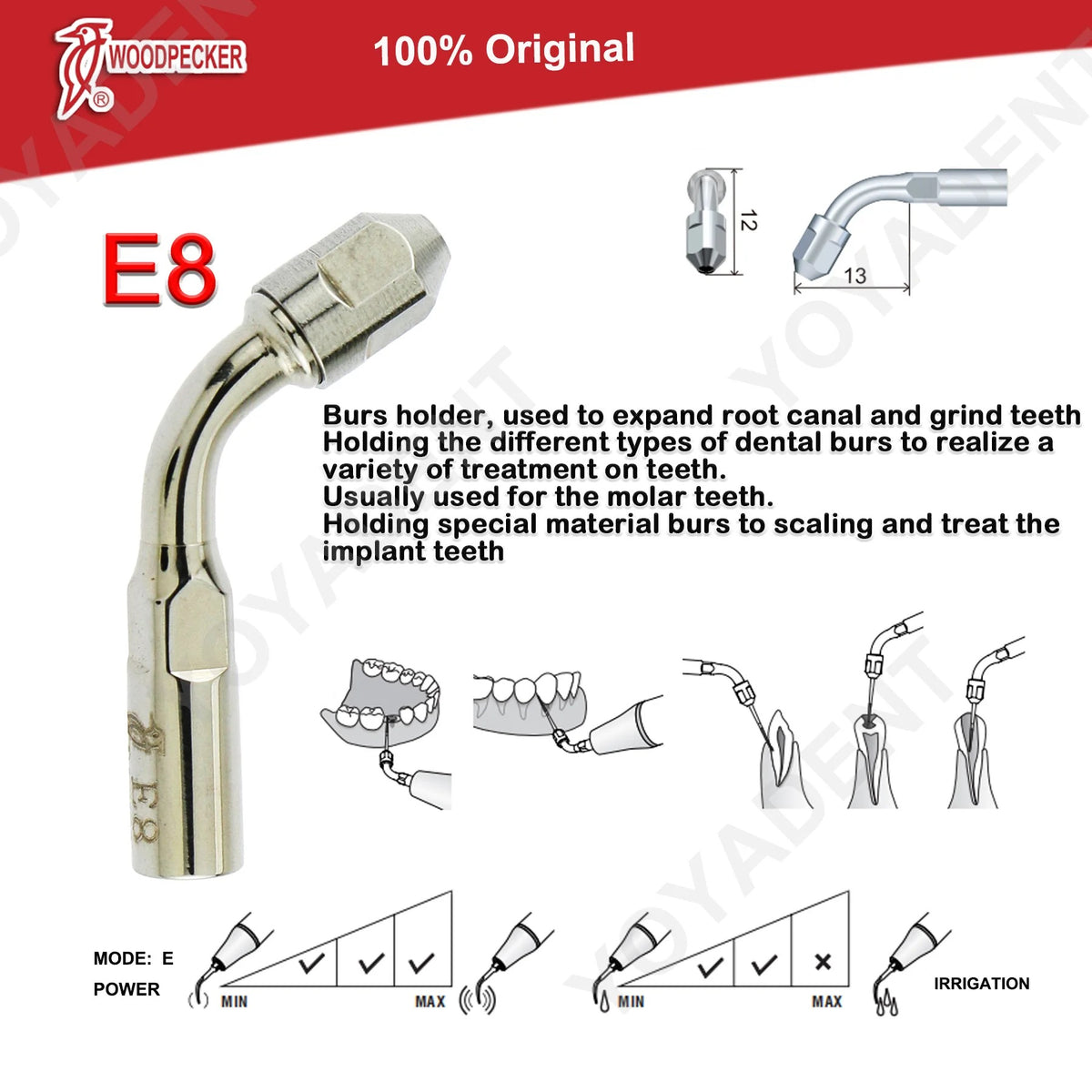 Woodpecker DTE Ultrasonic Scaler Tips