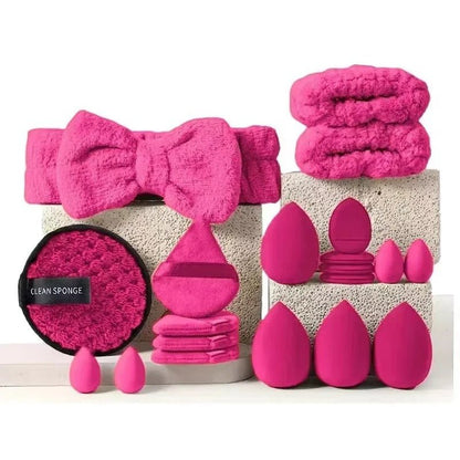Soft Pink Makeup Brush Set for Flawless Application