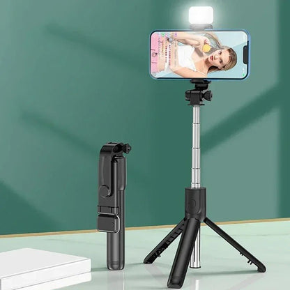Wellness Mini Selfie Stick Foldable Tripod