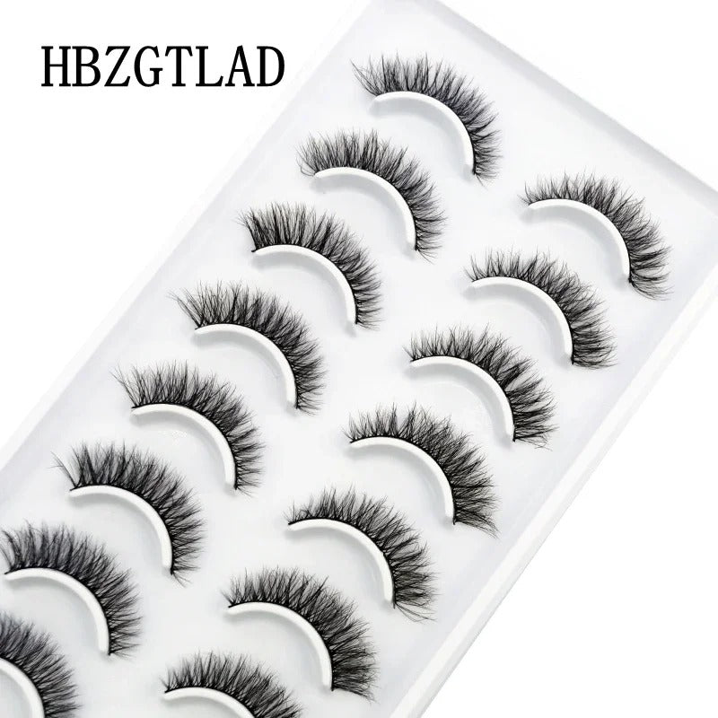 Jem Wellness Collection Voluminous 3D Mink Eyelashes for a Bold, Dramatic Look Picture of 10 pairs eyelash