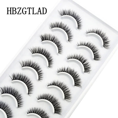 Jem Wellness Collection Voluminous 3D Mink Eyelashes for a Bold, Dramatic Look Picture of 10 pairs eyelash