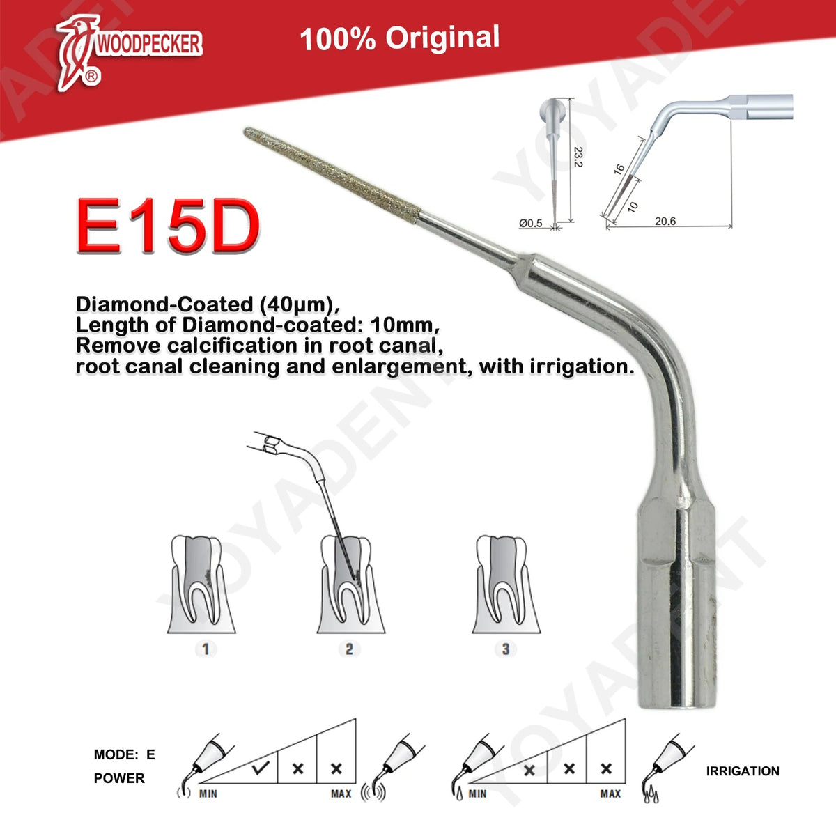 Woodpecker DTE Ultrasonic Scaler Tips