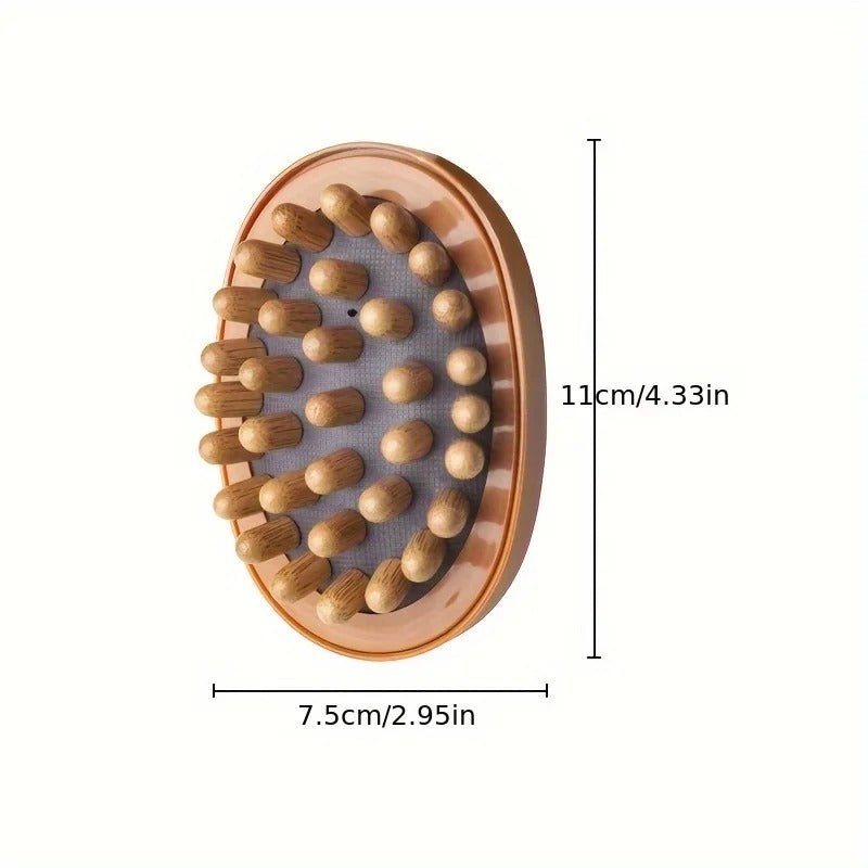 Massage Therapy Wooden Massage Brush Therapy Tool for Geisha
