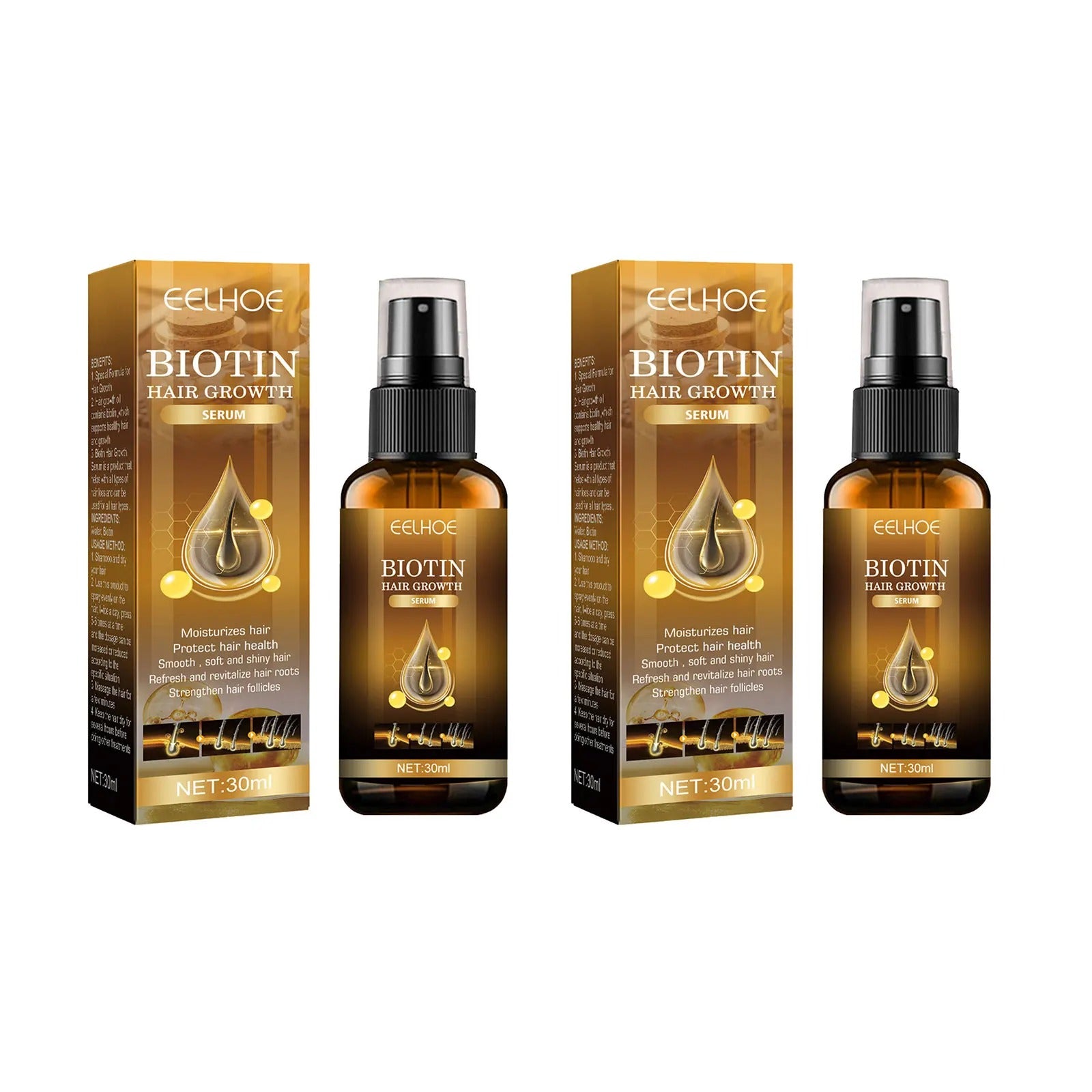 Personal Health Care Magical Hair Growth Spray: Fast, Safe Way to Longer, Stronger Hair!